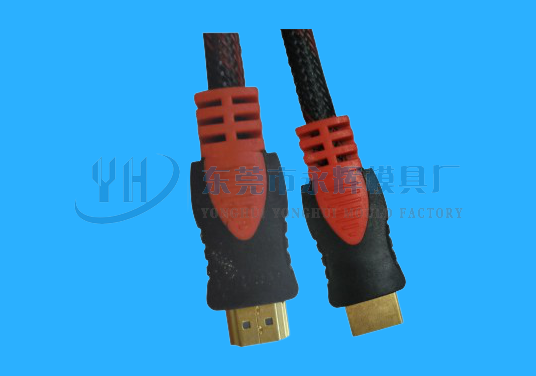 枣庄立式成型HDMI连接线样板